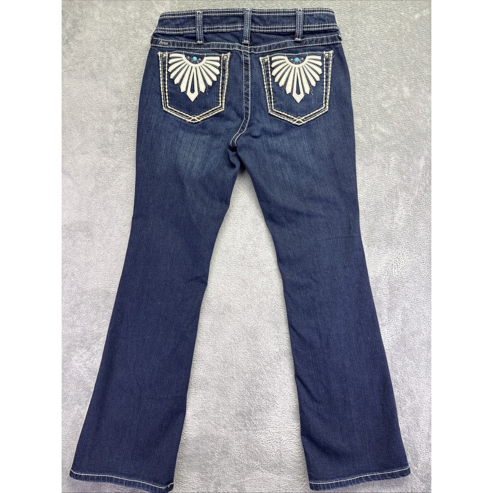 Ariat Ruby Jeans Womens Size 30R Denim Western Bling